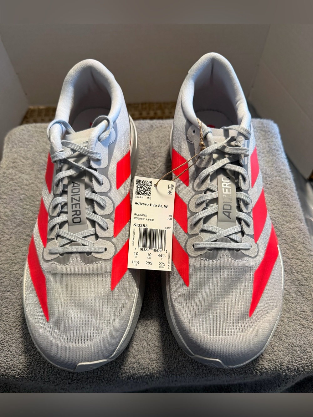 Textile Size 11.5 NWOT Adidas Adizero Evo SL Running Shoes